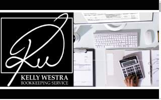 Kelly Westra Bookkeeping Service website