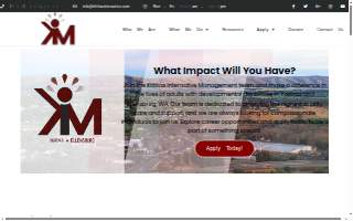 Kittitas Interactive Management website