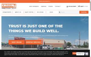 Knudson Lumber Co Inc website