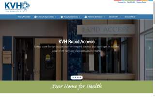 KVH Orthopedics website