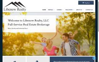 Libenow Realty and Property Management website