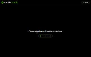 Rumble Interiors website