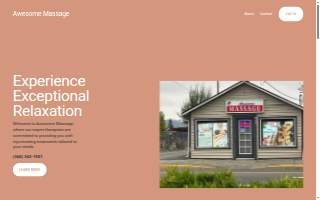 Awesome Massage website