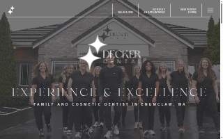 Decker Dental website