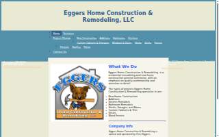 Eggers Home Construction & Remodeling website