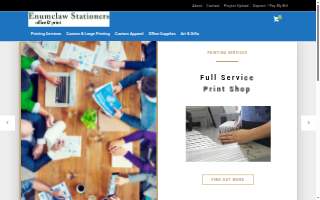 Enumclaw Stationers Office & Print website
