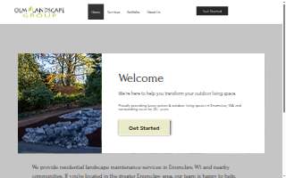 OLM Landscape Group website