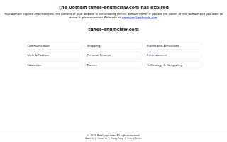 Tunes Enumclaw website