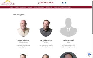 Clear Choice Realty website