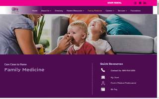 Columbia Basin Family Medicine website
