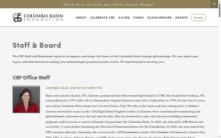 Columbia Basin Foundation website