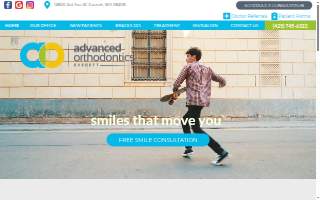 Advanced Orthodontics: Everett website