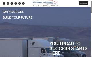 CDL Dragons Truck School website
