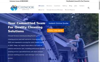 Chinook Services of Everett website