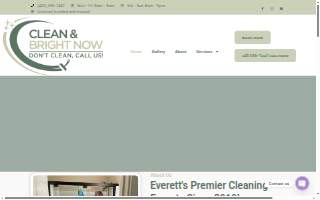 Clean and Bright Now website