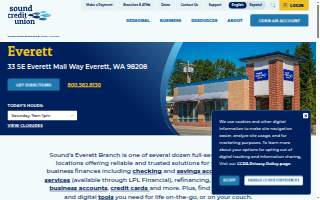 Credit Union Everett website