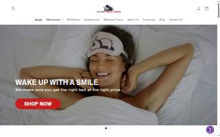 ESC Mattress Center website