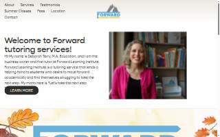 Forward Learning Institute website