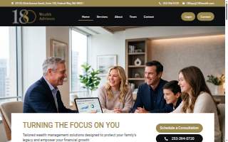 180 Wealth Advisors website