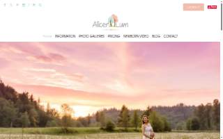 Alicen Lum Photography website