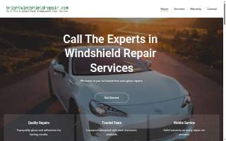 Bright Windshield Repair website