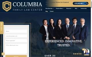 Columbia Family Law Center website