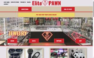 Elite Pawn Federal Way website