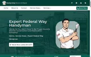 Handy Andy Restore and Repair website