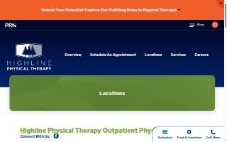 Highline Physical Therapy - Federal Way website