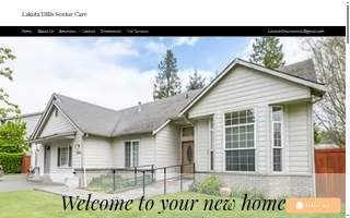 Lakota Hills Senior Care website