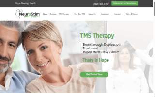 NeuroStim TMS Federal Way website