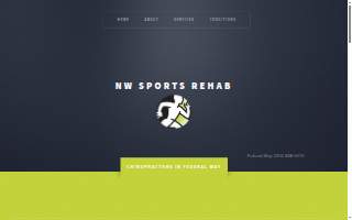 NW Sports Rehab website