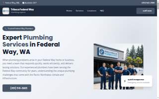 Tribeca Federal Way Plumbing Experts website