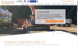 Tunista Construction, LLC website