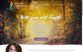 Twin Lakes Counseling website
