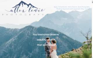 Afton Lewis Photography website