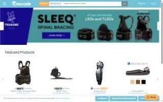 Cascade Prosthetics & Orthotics website