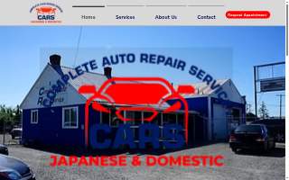 Complete Auto Repair Service website
