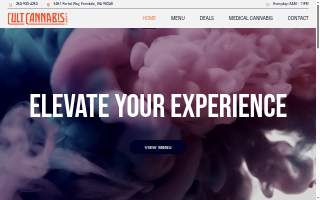 CultCannabisCo website