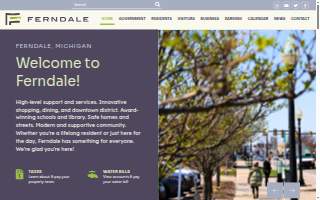 Ferndale Community Services website