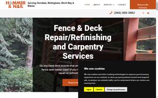 Hammer & Nail website