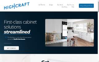 HighCraft Cabinets website