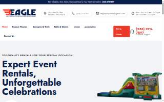 Eagle Party Rental website