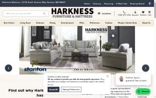 Harkness Furniture of Frederickson website