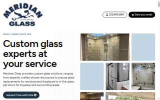 Meridian Glass Inc website