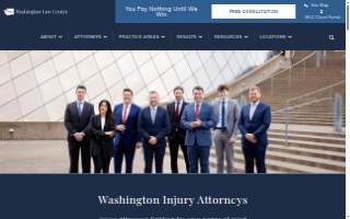 Washington Law Center of Frederickson website