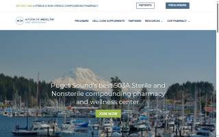 Harbor Health and Apothecary Pharmacy website