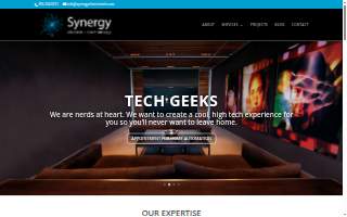 Synergy electric + technology website