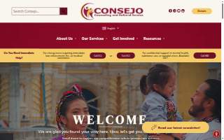 Consejo Counseling & Referral Services website
