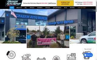 Graham Auto Repair website